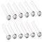 Test Tubes 25x140mm(40ml), Clear Plastic Tubes with Screw Caps for Science Experiment Party Decoration Christmas Birthday Gifts Candy Storage...