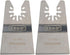 2 Pcs Universal 2” Rigid Oscillating Tool Scraper Blades Compatible with Bosch Chicago Craftsman Dewalt Dremel Fein Harbor Freight Makita Milwauke...