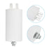 PATIKIL 16uf CBB60 Run Capacitor,AC 250V 4 Pins 50/60Hz Cylinder Bottom with M8 Screw for Washing Machine,Cleaning Machine Pump Motor Star...