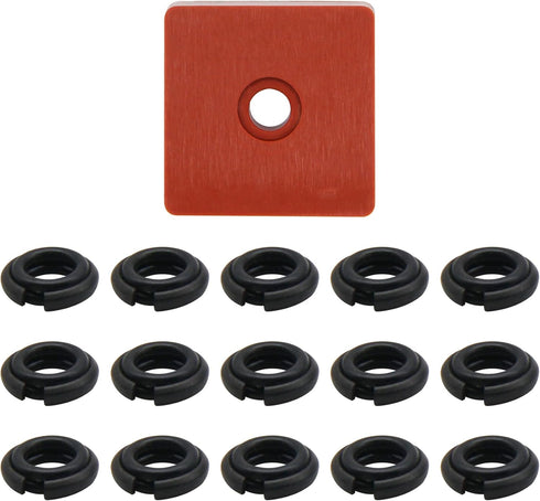 15 Sets 3/8" Impact Wrench Retaining Rings with O-Ring, Compatible with Electric/Pneumatic Cordless Wrench, Including Retainer Ring Anvil Install ...