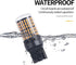 7443 Turn Signal Bulbs Amber Yellow 2023 B1 Series Turn Signal Light 7440 7443NA T20 LED Bulbs Super Bright with Projector Replacement for Car, Tr...