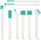 8Pcs Small Cleaning Brushes for Household, Detailed Cleaning Tool, Crevice Cleaning Tool Set, Detail Tiny Scrub Cleaner Brush for Window Groove Bo...