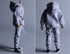 1/12 Scale Male Clothes,Men's Hoodie Pants Trousers Clothing for 6inch Male Action Figure Body Doll (Gray Color)...