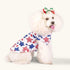 CuteBone 4th of July Dog Shirts 2-Pack Soft Pet Clothes Breathable Summer Vest for Small Puppy and Stretchy Cat Apparel 2BX13XL...