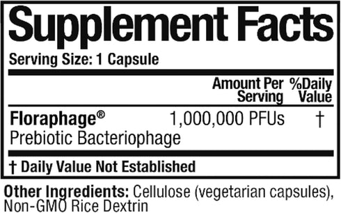 Arthur Andrew Medical, Floraphage, Prebiotic Formula and Probiotic Multiplier, 30 Capsules...