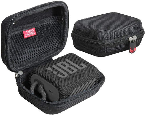 Hermitshell Hard Travel Case for JBL Go 3 Portable Bluetooth Speaker (Black)...