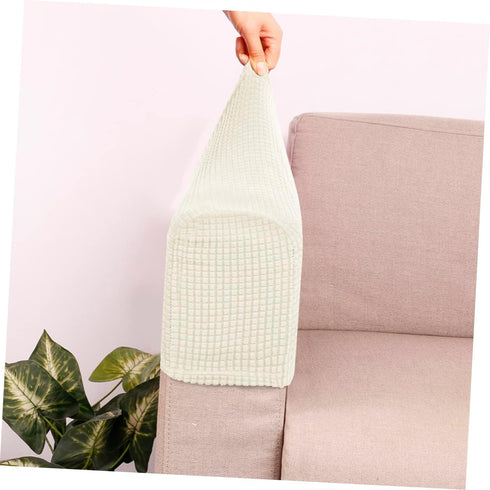 Luxshiny 2pcs Stretch Armrest Cover Armrest Covers for Recliner Grip Protector Chair Sofa Recliner Armchair Cover Arm Rest Towel Arm Sleeves Sofa ...