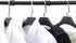 Industrial Pipe Clothing Rack, 30'' Wall Mounted Clothes Garment Rack , Black Iron Pipe Clothes Hanging Bar, Heavy Duty Metal Hanging Rod for Reta...