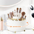 CenYouful Makeup Brush Holder Organizer,5 Slot 360° Rotating Make up Brushes Cup, Makeup Organizer Countertop for Cosmetics, Nail Polish, Art Supp...