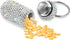 Portable Pill Case Pill Container Waterproof Pill Holder with Keychain Bling Pill Box Medicine Dispenser Bottle Storage for Outdoor Camping Travel...