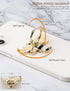 Allengel Bee Phone Ring Holder Finger Kickstand with Crystal, Cute Phone Ring Grip Holder for iPhone or Smartphone Cases, Gold Black...