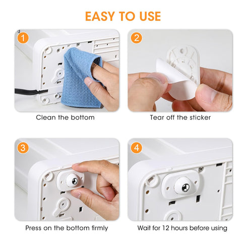 Aieve Appliance Sliders for Kitchen Appliances, 8 Pack Small Appliance Wheels, Self Adhesive Caster Wheels, Appliance Rollers, Mini Swivel Wheels ...