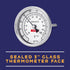 CONCORD 3" Stainless Steel Thermometer for Home Brewing (4" Stem)...