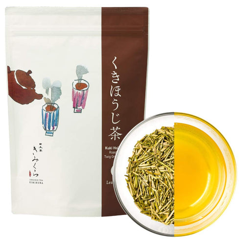 Japanese Tea KIMIKURA | Hojicha Roasted green tea -Light roasted twig -Loose leaf 100g/3.5oz -from Shizuoka Japan...
