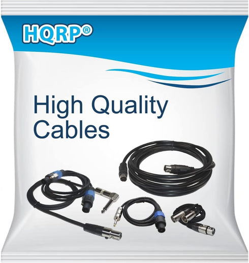 HQRP AV Audio Video Cable - Compatible with Sony Handycam VMC-15FS, DCR-HC28, DCR-HC38, DCR-HC48, DCR-HC52, HDR-CX7, HDR-FX7, DCR-HC62, DCR-HC96, ...