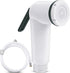 On/off Standard Trigger Sprayer Handle Plastic Bidet Spray Head with 1/2" Connecting Hose Bidet Attachments for RV Water Outlets, White...