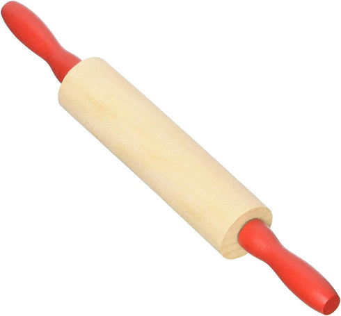 7.5 Inch Wood Child fts Rolling Pin, Play Doh, Kitchen Party Fun...
