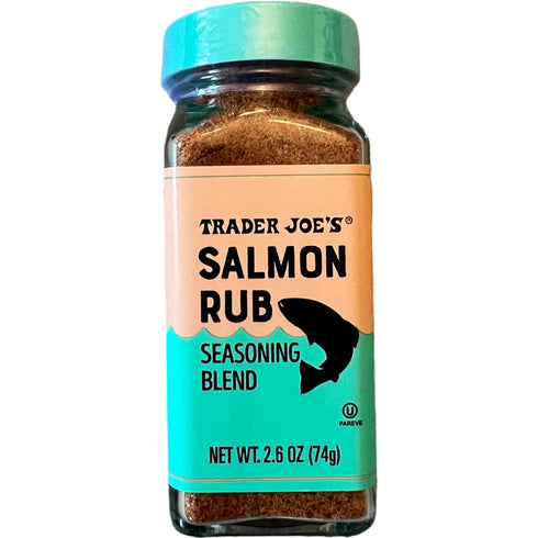 Trader Joes Salmon Rub, Seasoning Blend, 1 Pack...