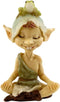 Top Collection Miniature Fairy Garden and Terrarium Pixie Meditating with Frog Figurine...