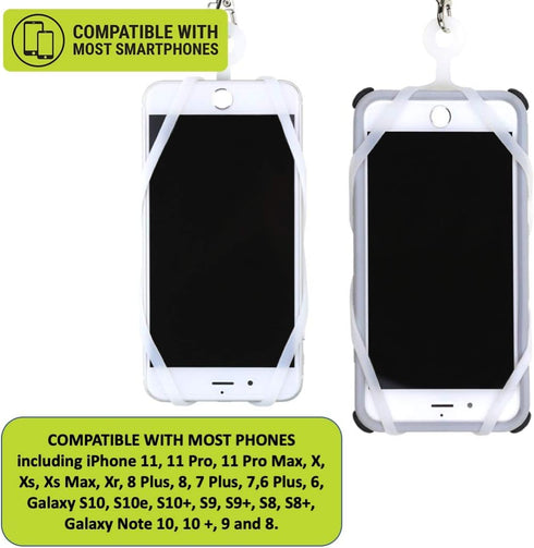 Gear Beast Universal Cell Phone Lanyard Compatible with iPhone, Galaxy & Most Smartphones Includes Phone Case Holder with Card Pocket...
