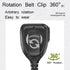 BAOFENG BF-F8HP Microphone Speaker Dual PTT Handheld Mic Waterproof Upgrade of Original BF Mic for GMRS Ham Radio 2Pin K Orange Compatible with UV...