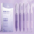 5 Pcs Gel Ink Pens Retractable Pens Purple Pen 0.5mm Black Ink Pen Writing Pens Office School Supplies for Girls Boys Women Men (Purple)...