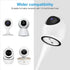 Universal Baby Monitor Mount Shelf Flexible Camera Stand No Drilling for Nursery Baby Monitor Crib Holder Compatible with Baby Monitor Camera with...