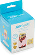 Jarware Mason Jar Fruit Infuser Drink Lid, Alex's Lemonade Stand, Plastic, Yellow, Set of 2, Regular Mouth...
