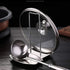 Pan Lid Holder Progressive Lid and Spoon Rest Shelf 304 Stainless Steel Pan Lid Organizer Kitchen Decor Tool...
