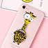 ZOSTLAND 3PCS Funny Zebra Elephant Giraffe Phone Ring Universal 360°Adjustable Case Finger Grip Stand Holder Desk Stent Mount Hook Compatible with...