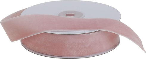 COTOWIN 1" Crushed Velvet Ribbons , 1" x 8 Yards (Pink)...