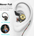 Wired Gaming Earbuds, Ak3file in Ear Monitors, Deep Bass Sound Wired Earbuds, HiFi in Ear Headphones with 1DD 10mm Dynamic Driver, IEM for Music G...