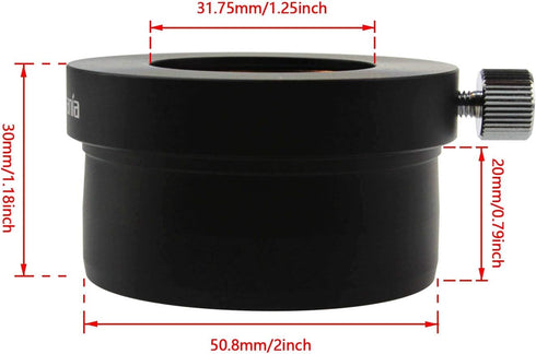 Astromania 2" to 1.25" Telescope Eyepiece Adapter...