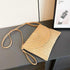 Straw Shoulder Bag Clutch Crossbody Bag Beach Handmade Bag Woven Rattan Bag for Women Envelope Purse Wallet...