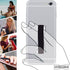 LOVEHANDLE Universal Phone Grip for Most Smartphones, Mini Tablets and Cases, Black Elastic Strap with White Base, LH-01White...