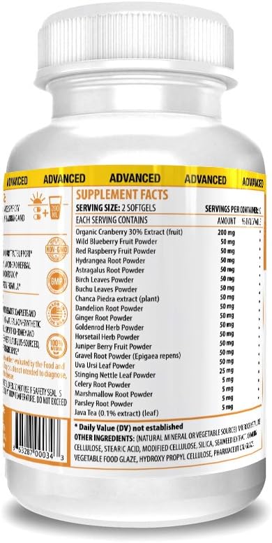 Actif Kidney Mega Support with 10+ Advanced Factors, Boosts Healthy Kidney Function, Kidney Cleanse, Non-GMO, Fast Acting, Made in USA, 120 Count...