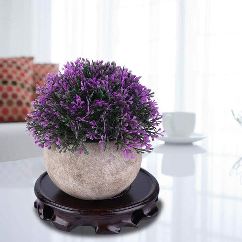 Wooden Display Stand for Teapot, Vase, Bonsai, Home Office Decorative Base...