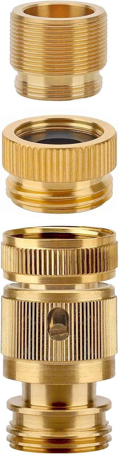 hygger HG-966 Metal Aquarium Water Changer Replacement Part Faucet Connector...