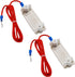 2 Pack Electric Fence Tape Connector, Polytape to Polytape Connector, Polytape to Energizer Connector, with 90 cm Wire (to Energizer)...