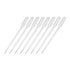 uxcell 30 Pcs Plastic Disposable Pipettes 0.5ml, Clear Transfer Pipettes, 112mm Length, Liquid Dropper for Lab...