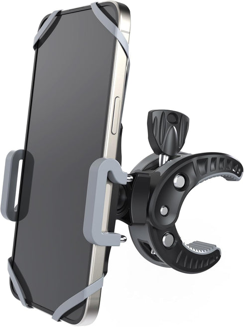 CR-30 SlimClip Mic Stand Phone Holder, iPhone Clamp Mount, Pole Phone Mount, Microphone, Music or Drum Stand, Mic/Phone Clip - for iPhone, Samsung...