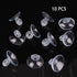 10Pcs Black Aquarium Suction Cup,Cup Holder Sucker Tube Sucker Clear Airline Tube Clips Holders Clamps for Fish Tank Tubing Air Pump Accessories...