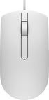 Dell MS116 Optical USB Wired Mouse - White...