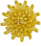 SEINHIJO Ceramic Flower Wall Decor 3D Wall Art Sculpture Modern Arts Gifts Yellow 5.1inch...