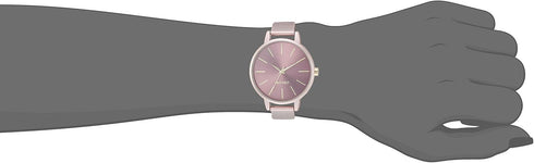 Nine West Women's NW/2280PKPK Pink Mesh Bracelet Watch...