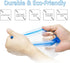 Reusable Vacuum Zipper Bags, 20 Sous Vide Bags for Anova and Joule Cookers, 3 Sizes Reusable Storage Bags with Double-layer Zippers for Food Saver...