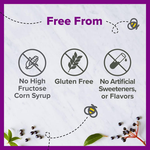 Zarbee''s Liquid Daily Immune Support, High Concentrate Liquid, with Real Elderberry Vitamin C & Zinc, Black Elderberry Flavor, For Daytime Use, 8...