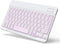 Backlit Bluetooth Keyboard Small Portable External Wireless Keyboard Cordless Rechargeable Illuminated for Android Tablet Cell Phone Smartphone iP...