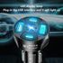65W 4 Ports Car Fast Charging Charger Cigarette Lighter Adapter,with QC 3.0 15W&PD 20W&Type C Car Phone Charger for iPhone 14 13 12 Pro Max X Xs,S...