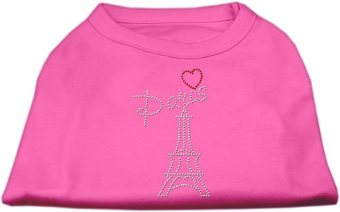 Mirage Pet Products Paris Rhinestone Shirt, 3X-Large, Bright Pink...